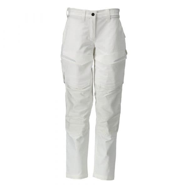 Mascot Customized 22378 Big Trousers With Knee Pad Pockets Branco 48 / 30