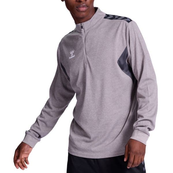 Hummel Sweatshirt HMLAUTHENTIC HALF ZIP SWEAT 219973-2006 Cinzento M