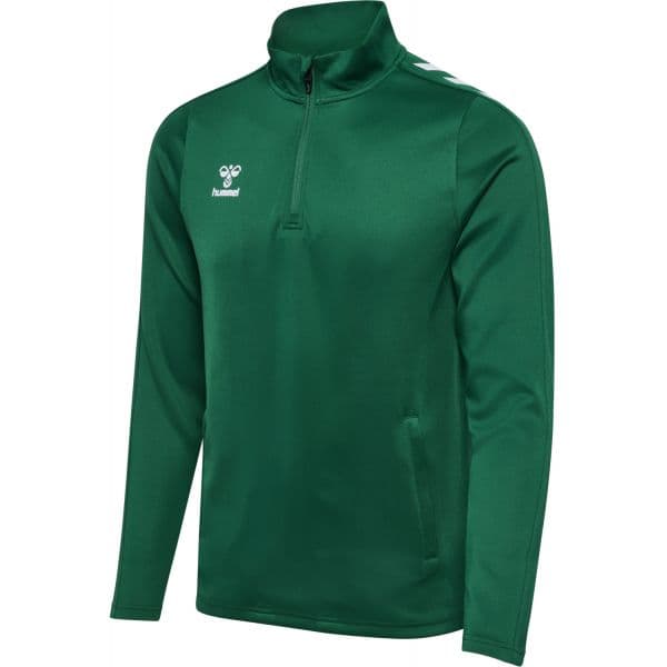 Hummel Sweatshirt Hmlcore Xk Half Zip Poly Sweat 211479-6140 L Verde