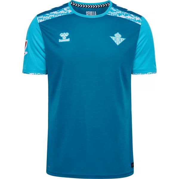 Hummel Camisa Real Betis Jersey Away 2024/25 226812-7351 L Azul