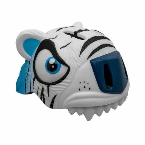 Crazy Safety Capacete de Criança 49-55cm Tigre Branco 100101-03-01