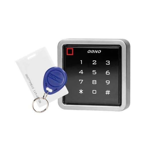 Orno Código de Bloqueio com Leitor de Cartão e Tags de Proximidade com 1 Relé IP68 - OR-ZS-816