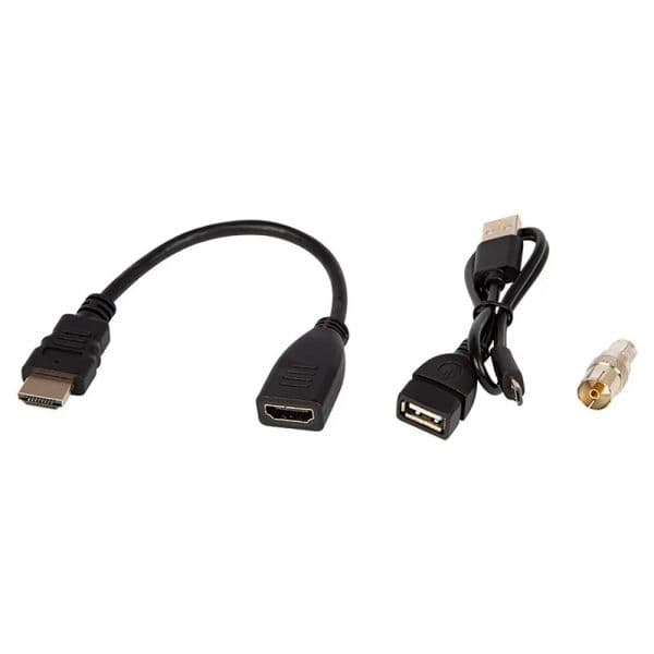 Blow Sintonizador TDT DVB-T2 7000FHD H.265 Mini HDMI USB Ethernet Wi-Fi PVR Preto