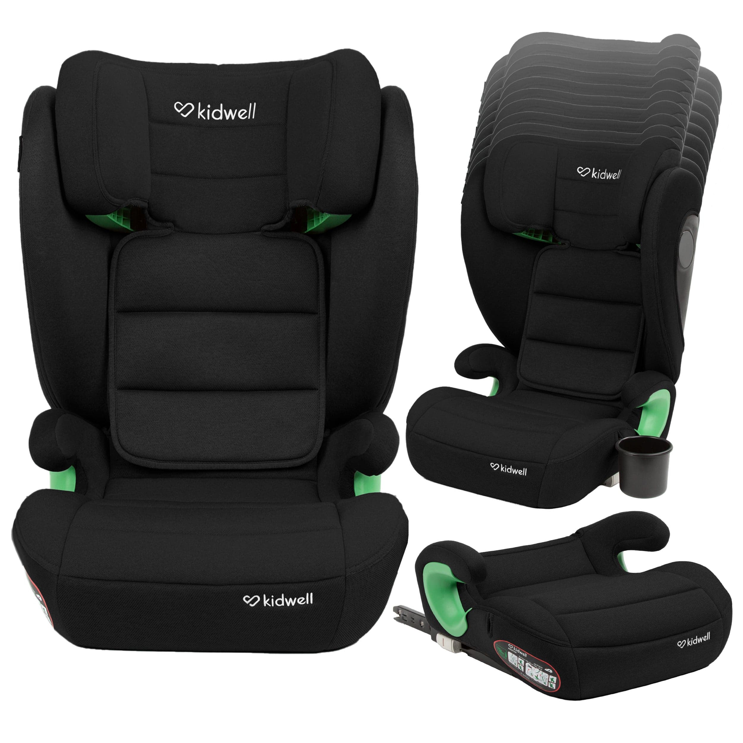 Cadeira Auto I-Size 100-150cm Kidwell Weston Black