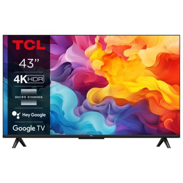 TV TCL 43" P61B LED Ultra HD 4K Smart TV Wi-Fi