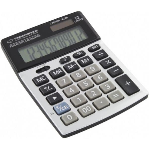 Calculadora Esperanza de Secretária 12 Dígitos Solar - ECL102