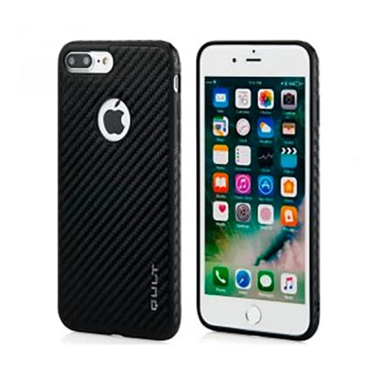 Capa Traseira Qult Drop iPhone 7 Plus Preto