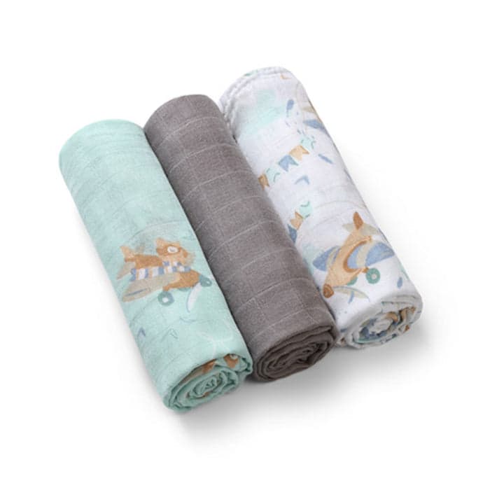 Fraldas de bambu Baby Ono Cinza Verde