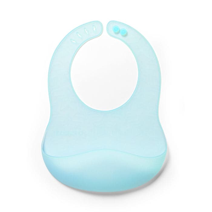 Babete ultrafina de silicone Baby Ono Blue