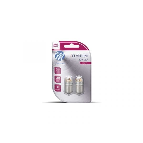 M-tech Lâmpadas LED R5W 12/24V 1W 12V|24V - LB833W-02B