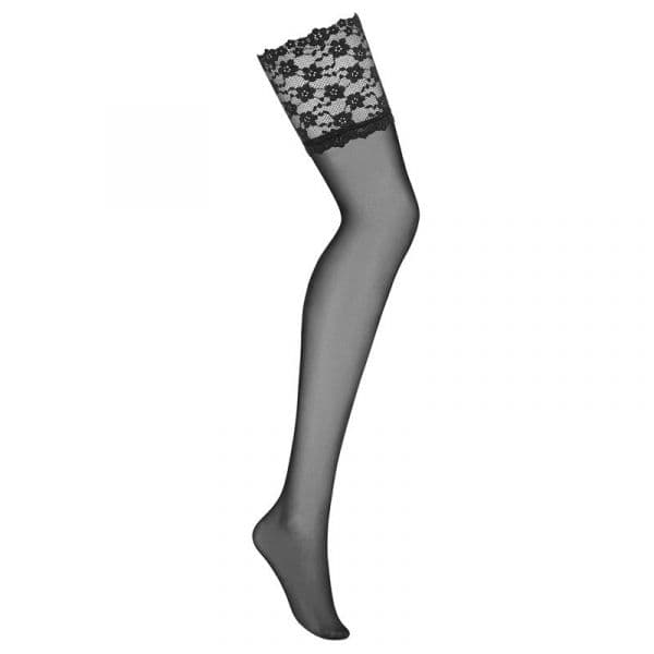 Obsessive Letica Stockings Black - 5901688223895