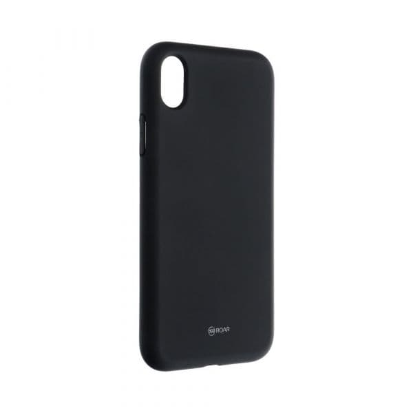 Roar Capa Colorful Jelly para iphone Xr Preta