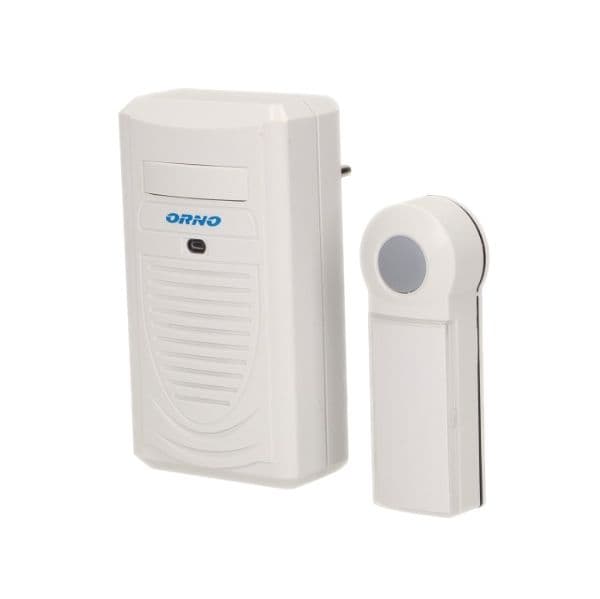 Orno Campainha Sem Fio DISCO DC 230V com Sistema de Aprendizagem - OR-DB-KH-123