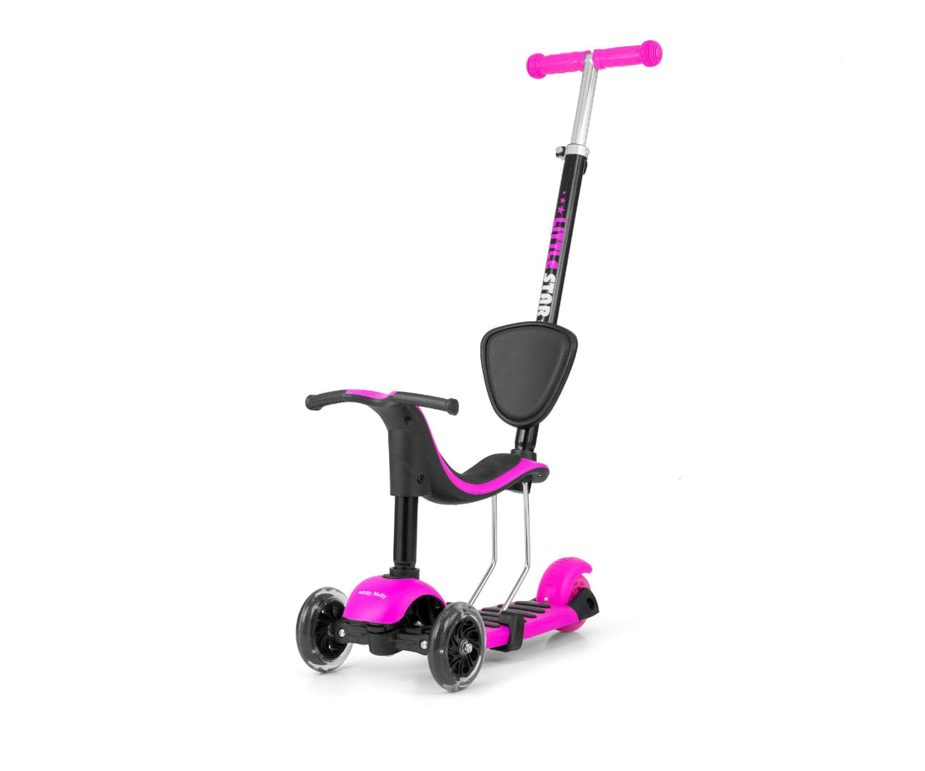 Ride On/Scooter 3In1 Little Star Rosa Milly Mally