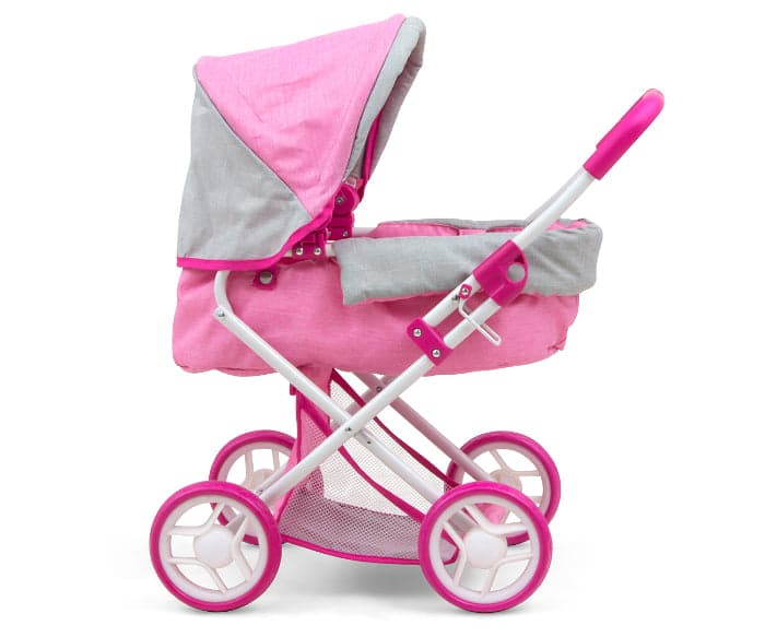 Carrinho de Bonecas Milly Mally Alice Prestige Pink