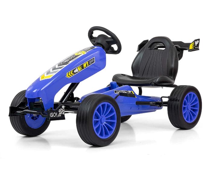 Kart a pedais Milly Mally Rocket Blue Marinho