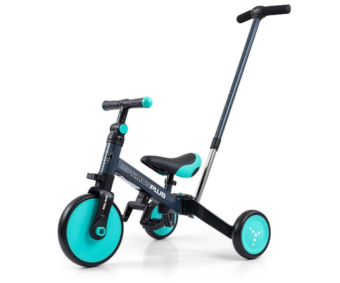 Bicicleta 4 em 1 Milly Mally Optimus PLUS Mint