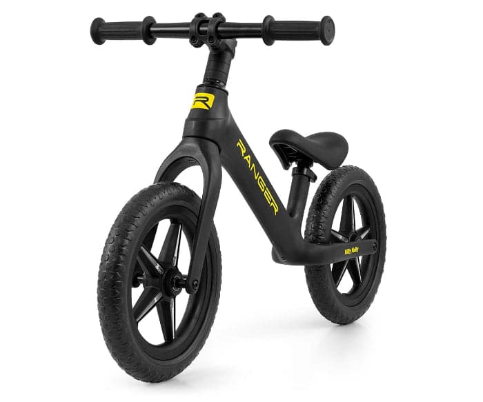 Bicicleta de Equilíbrio Milly Mally Ranger Flash Black