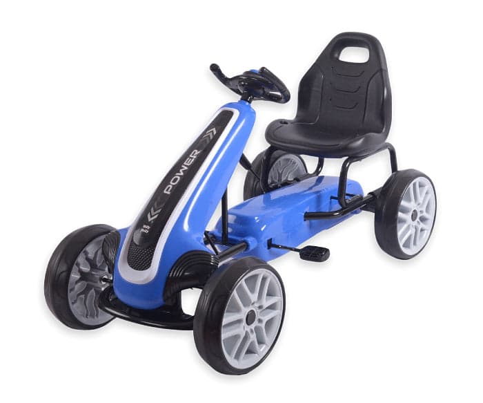 Kart a pedais Milly Mally Power Blue