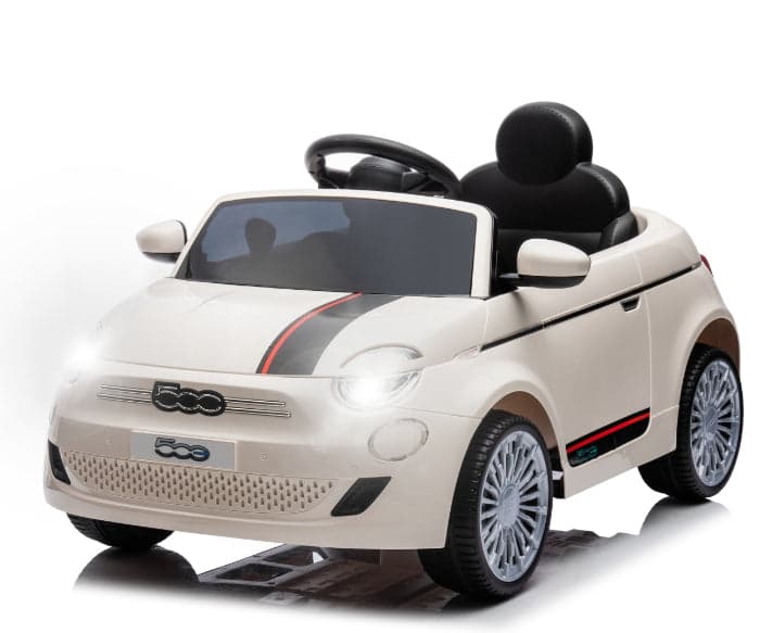 Ride on Milly Mally Fiat 500e White