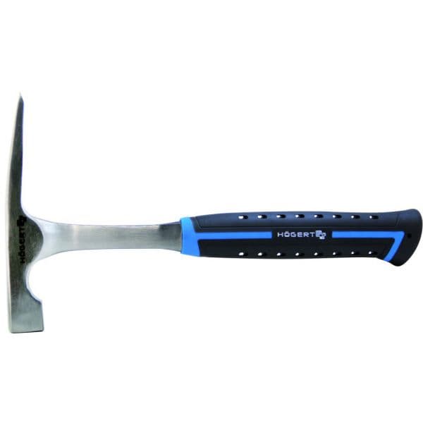 Hogert Martelo de Pedreiro C/ Cabo Metálico Sólido 600g - HT3B033