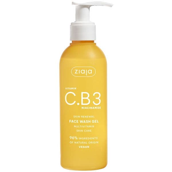 Ziaja Vitamina C.B3 Niacinamida Gel de Limpeza Facial 190ml