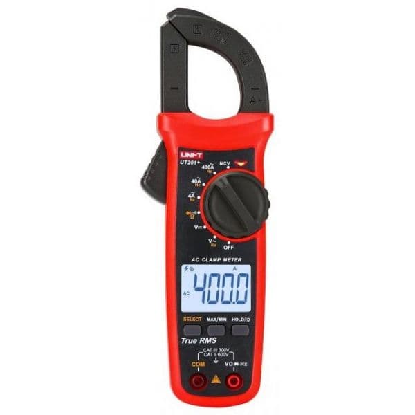 Uni-Trend Pinça Amperímétrica Digital AC/DC 600V 400A True RMS