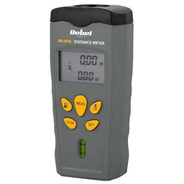 REBEL Medidor de Distâncias Digital Laser (18 mts) RB-0015 - MIERB0015
