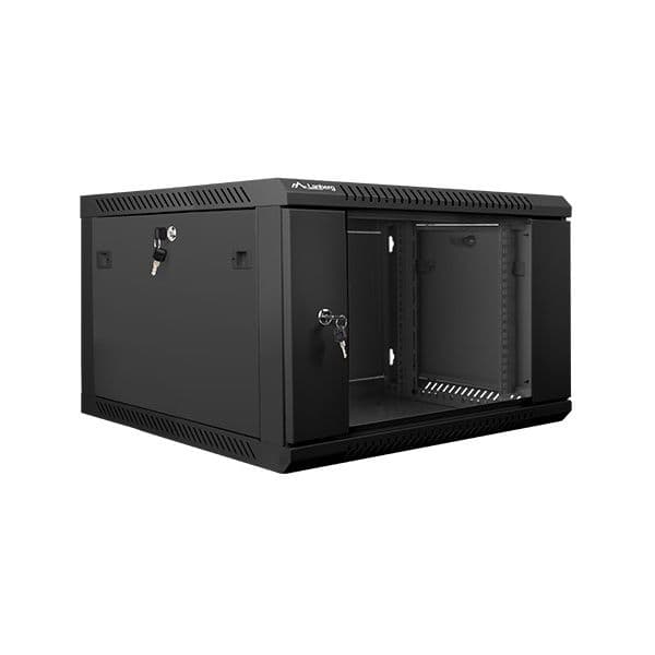 Lanberg Armário Bastidor 19" 6U 600x600x374 (preto) - WF01-6606-10B