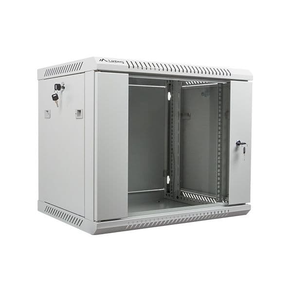 Lanberg Armário Bastidor 19" 9U 600x450x507 Cinza