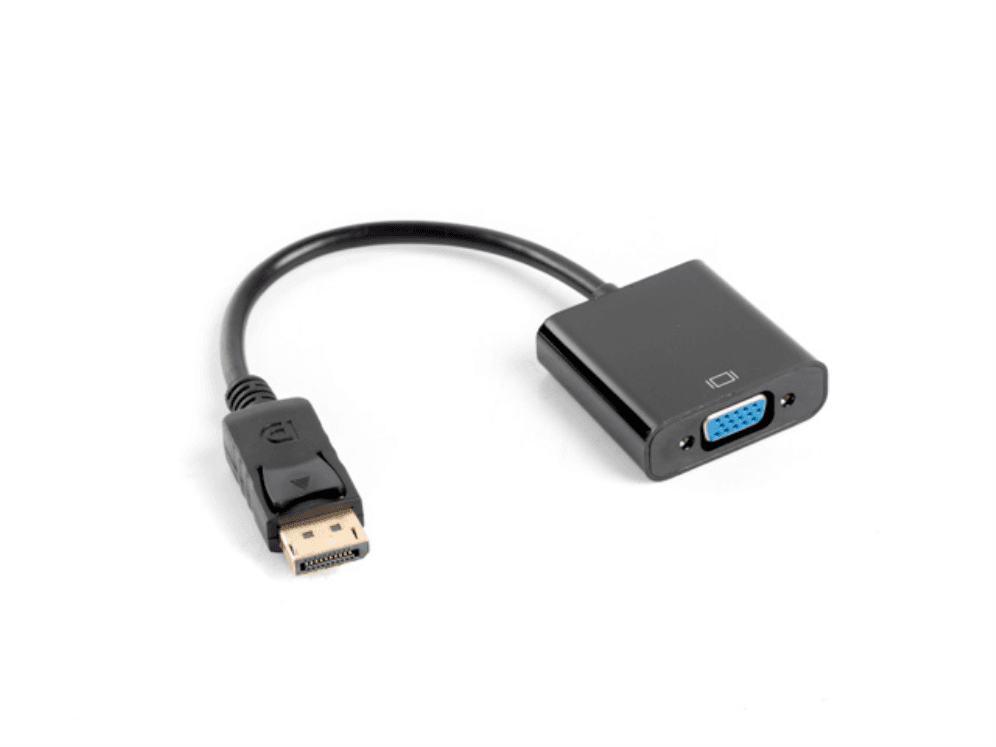 Lanberg Adaptador DisplayPort para VGA Preto