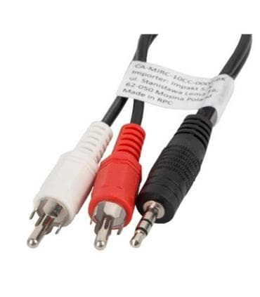Lanberg Cabo Stereo Jack 3.5MM / 2X Rca Macho 1.5M