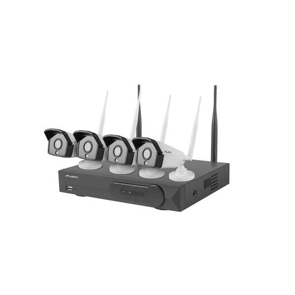 Lanberg Kit de Videovigilância sem Fios 1080p 4 Canais ICS-0404-0020