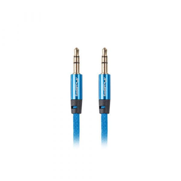 Lanberg Cabo de Audio 3 M 3,5mm Azul - CA-MJMJ-10CU-0030-BL