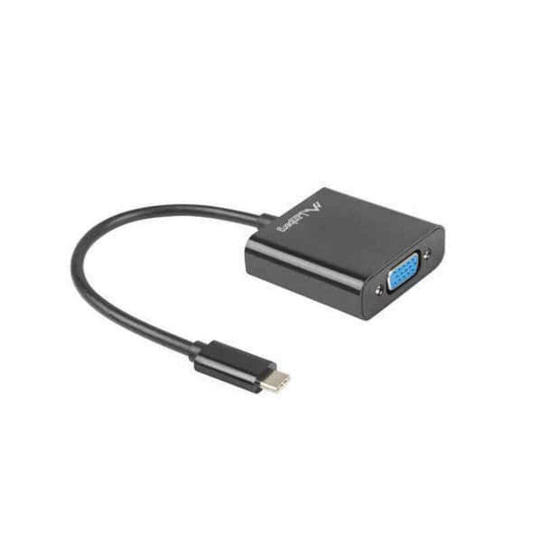 Lanberg Adaptador USB Tipo-C para VGA 15cm (AD-UC-VG-01)