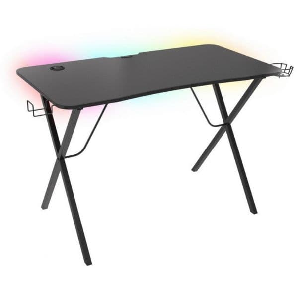 Genesis Mesa Gaming Holm 200 RGB Preta