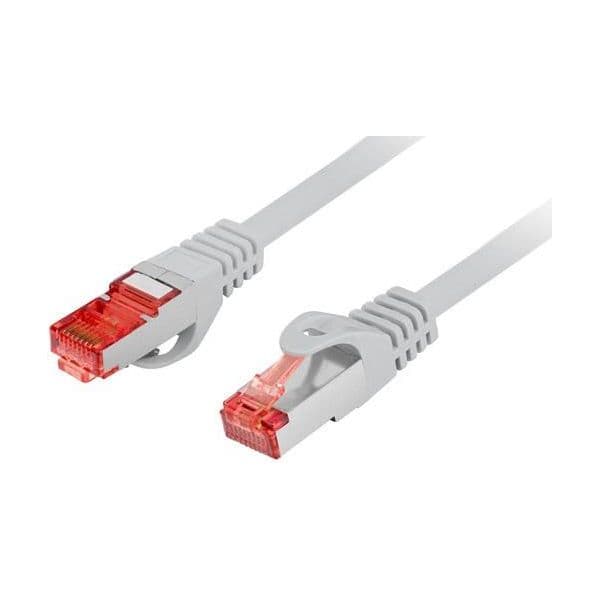 Lanberg Cabo de Rede RJ45 Ftp CAT6 Cinzento (1,5 Mts) - PCF6-10CU-0150-S