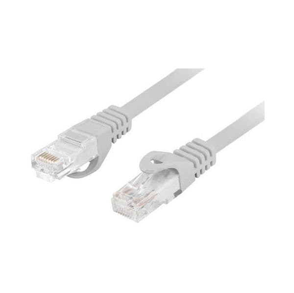 Lanberg Cabo de Rede RJ45 Utp CAT6 Cinzento (10 Mts) - PCU6-10CU-1000-S