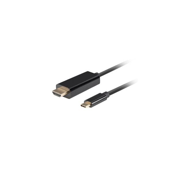Lanberg Cabo USB-C para HDMI 4K 60Hz 1.8m Macho-Macho Preto