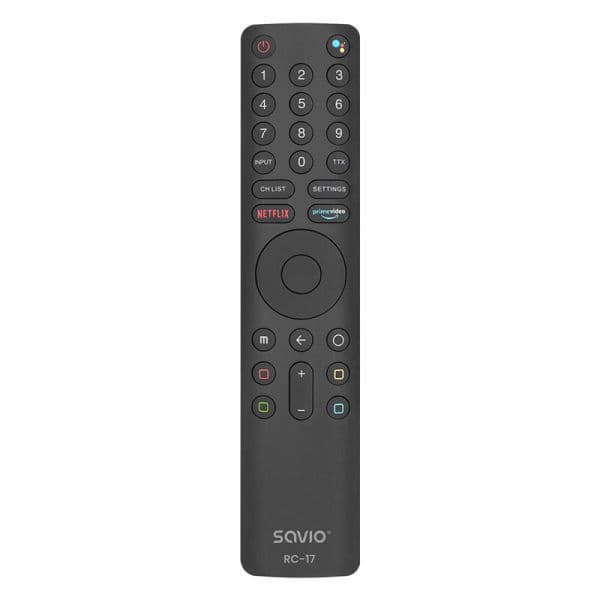 Savio Comando Universal RC-17 Xiaomi Smart TV/TV Box Preto