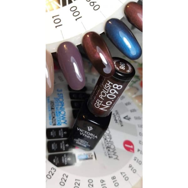 Victoria Vynn Verniz Gel Tom 098 Kitty Eye Plum Cat Eye Magnético 8ml 1040898