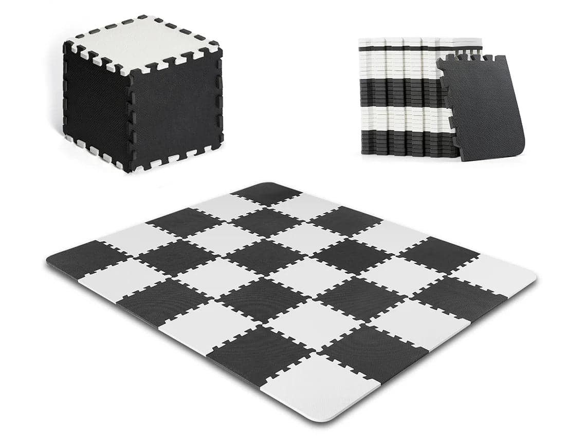 Kinderkraft Tapete de atividades Luno Black