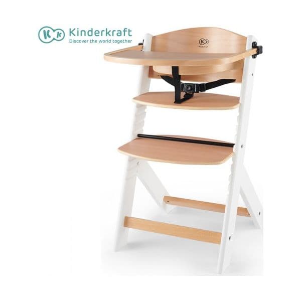 Kinderkraft Cadeira da Papa Enock White Legs