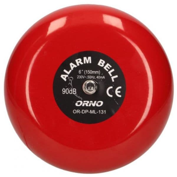 Orno Campainha Eletromecânica em Metal 90dB 230V 50Hz 40mA - OR-DP-ML-131