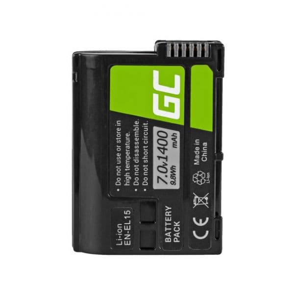 Gc Bateria EN-EL15 Nikon D850, D810, D800, D750, D7500, D7200, D7100,