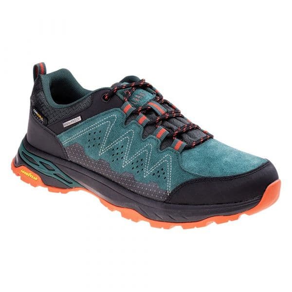 Elbrus Eravica Low Wp Hiking Shoes Verde 42 Homem