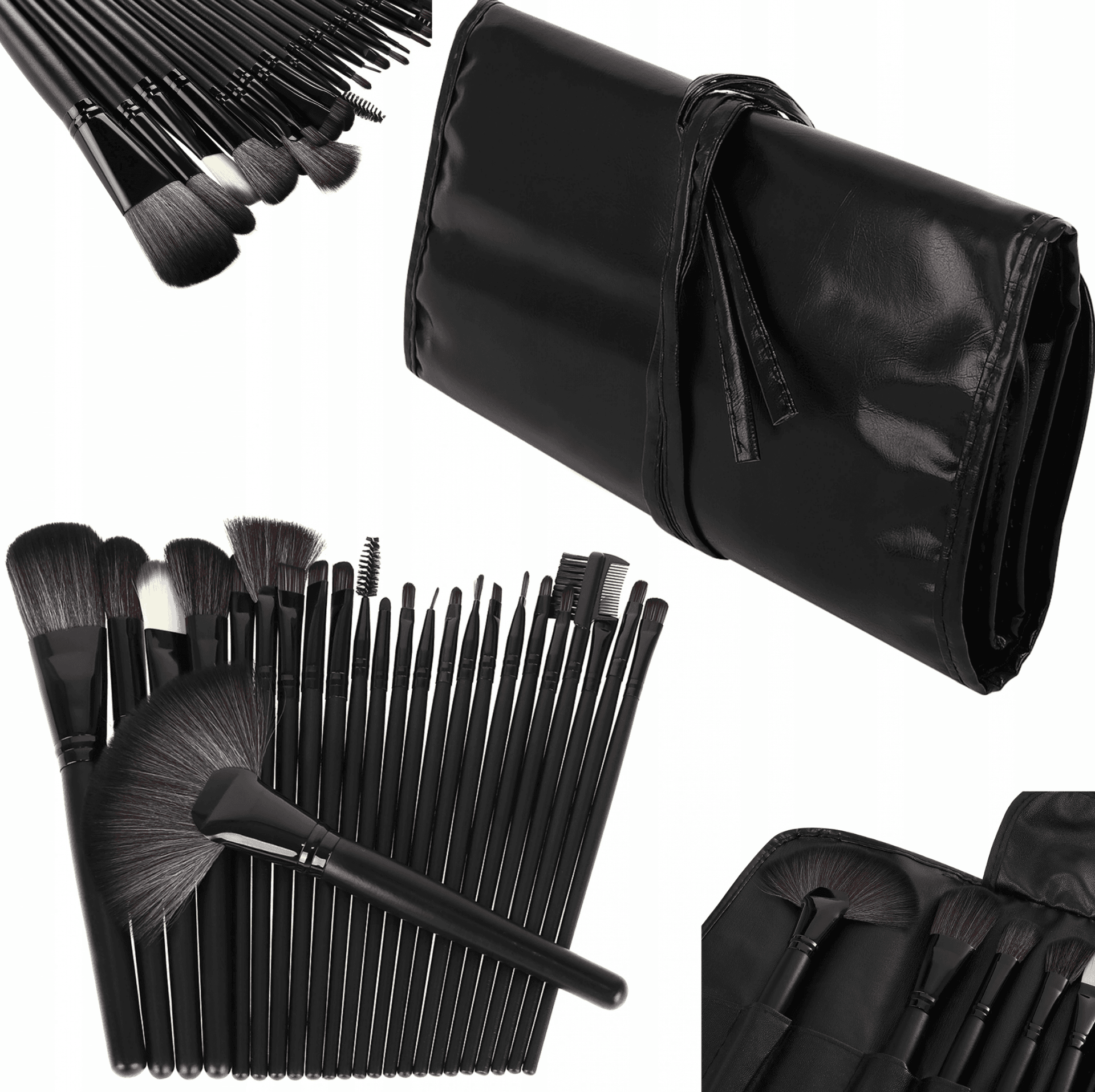 ISO Pincéis de Maquilhagem Profissional 24 Unidades
