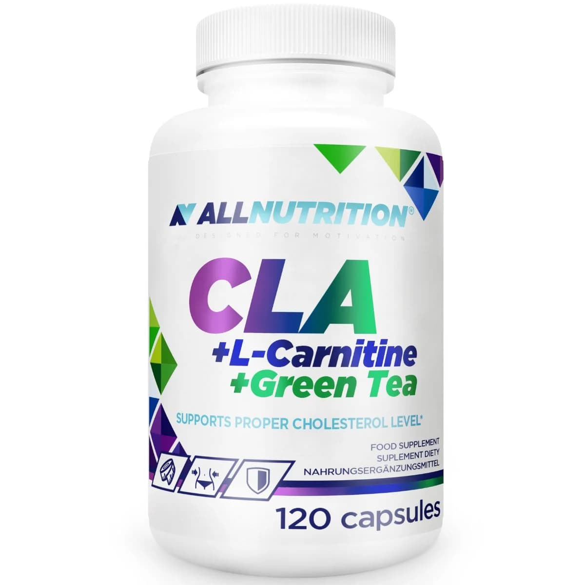 ALL NUTRITION CLA + L-CARNITINE + GREEN TEA120 cap