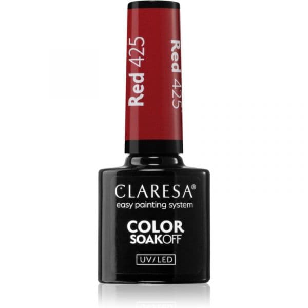Claresa Soakoff UV/LED Color Rainbow Explosion Verniz de Gel para Unhas Tom Red 425 5g
