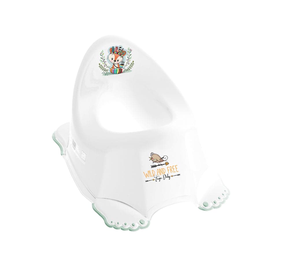 Bacio anti-derrapante B.Active Wild & Free Little Fox White/Green